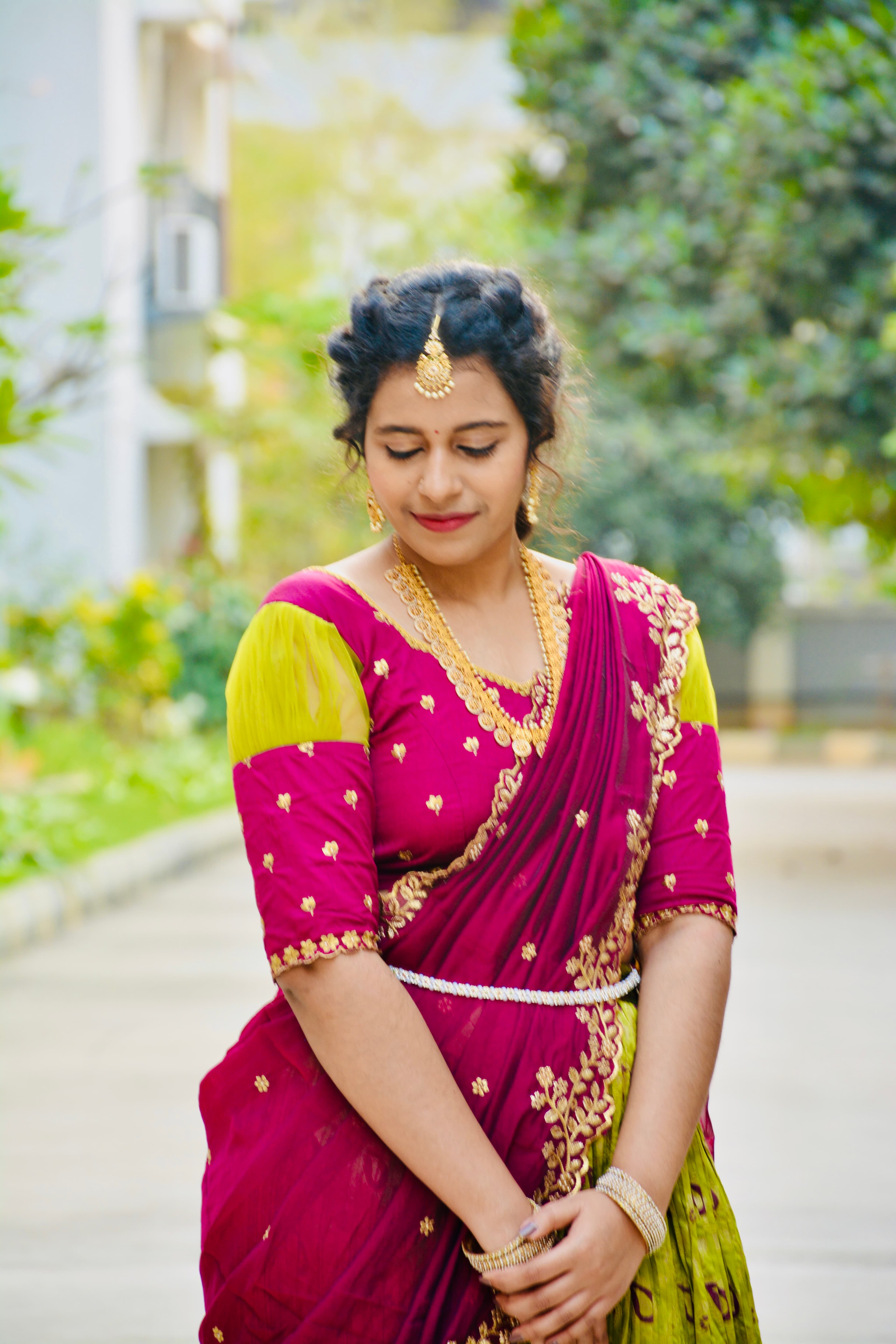 Traditional bridal beauty 💫 #indianbride