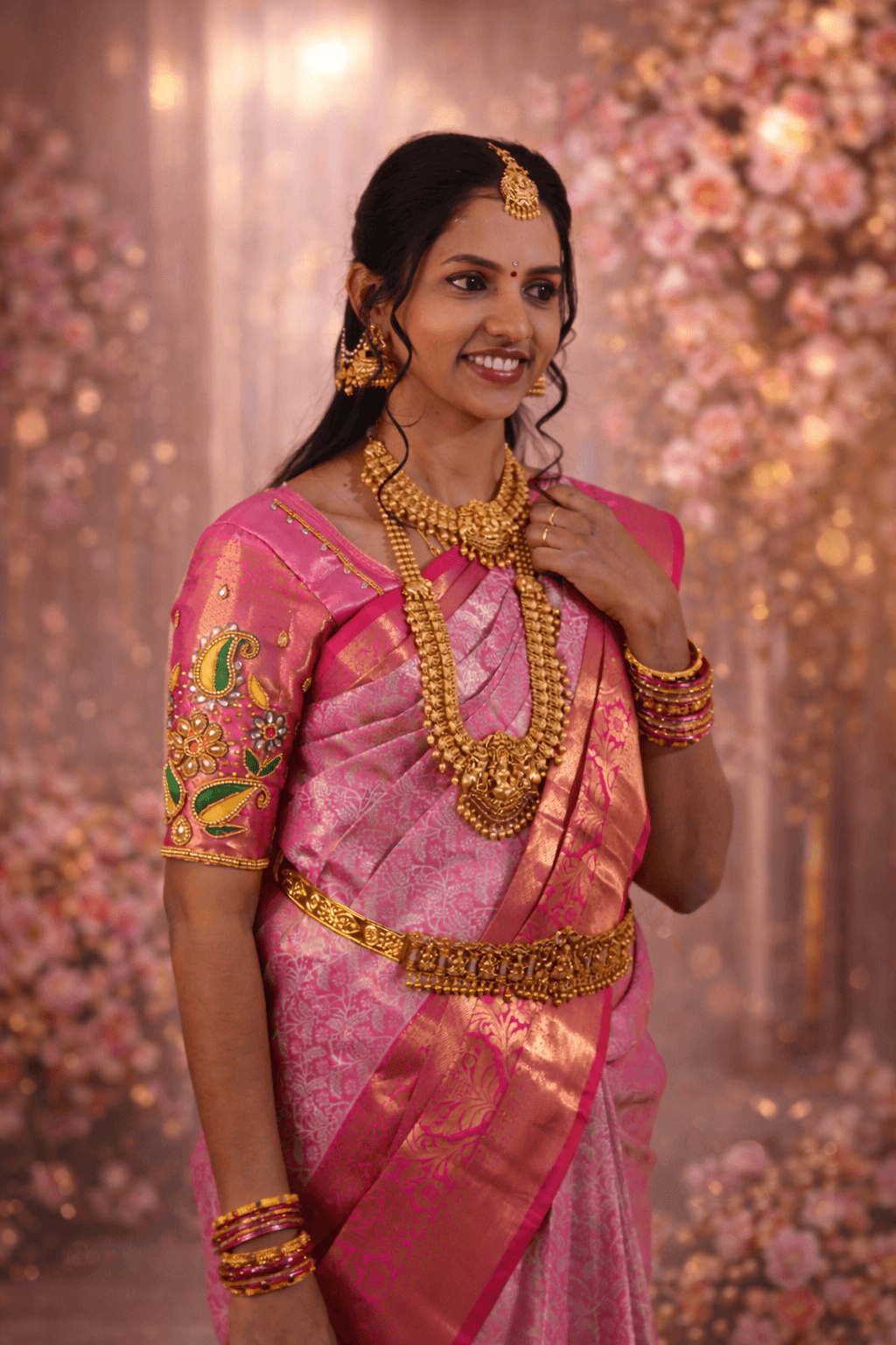 Sangeet night glam 🎉 #sangeetmakeup