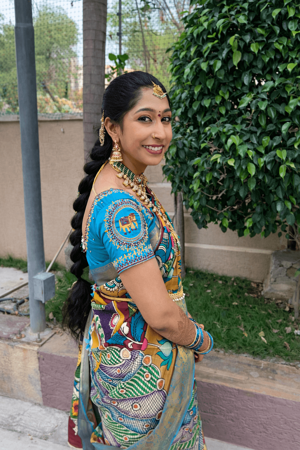 Reception ready ✨ #receptionlook